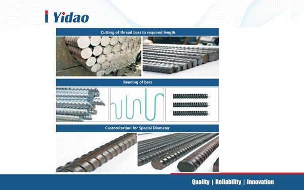 Yidao Custom Processing Services -Tailored Solutions for High-Strength Thread Bars
